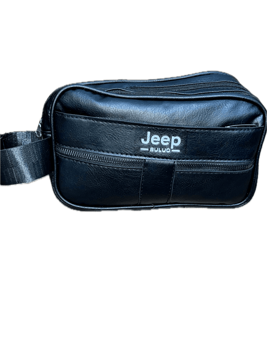 شنطة جلد بـ 3 سوستة - حقيبة تنظيم قطع الشطرنج