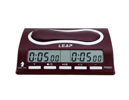 ساعة الشطرنج الاحترافية الرقمية - Professional Chess Timer - EGT Chess - BO-2135126