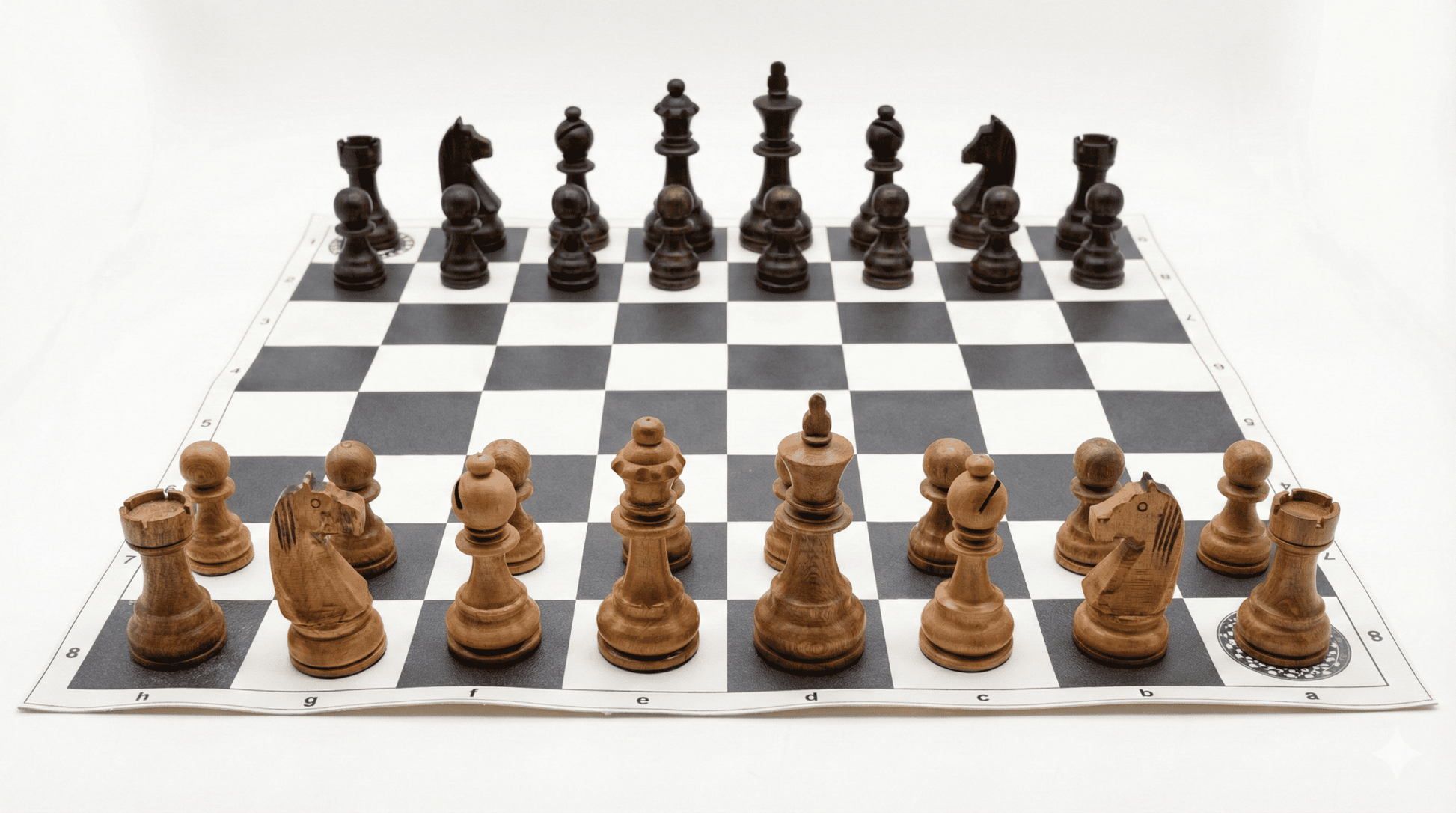 شطرنج الخشب الفاخر | وزيرين إضافيين + رقعة جلد + شنطة جلد - EGT Chess - 